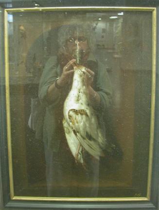 holding death copy.jpg - Holding Death Photograph on Mylar 2' x 3'